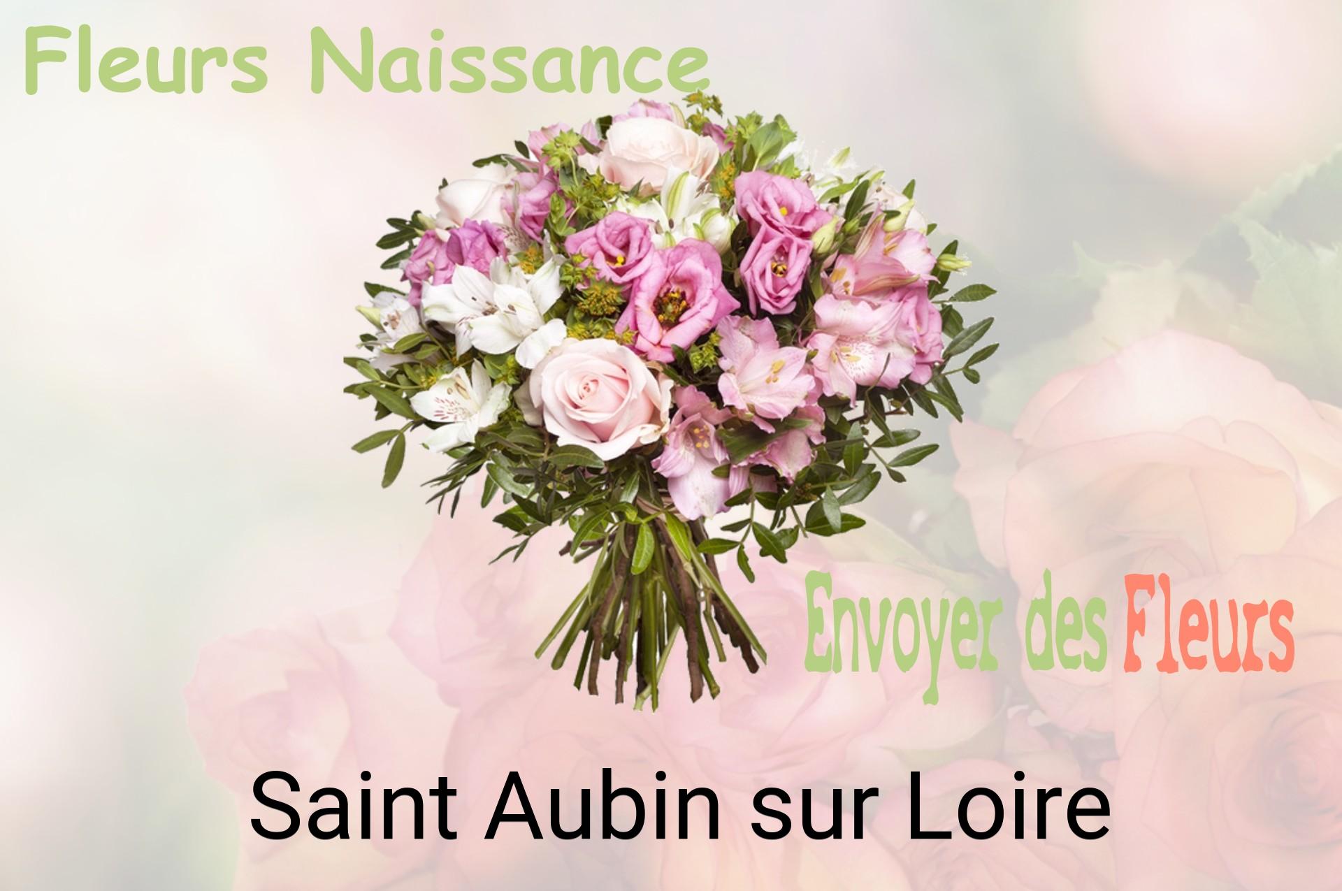 Bouquet de fleurs de naissance livré à Saint-Aubin-sur-Loire